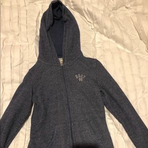 Roxy zip up sweatshirt